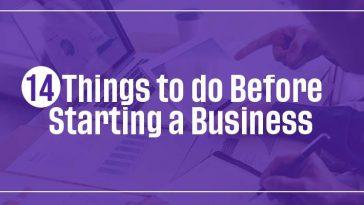 Things to Do Before Starting a Business